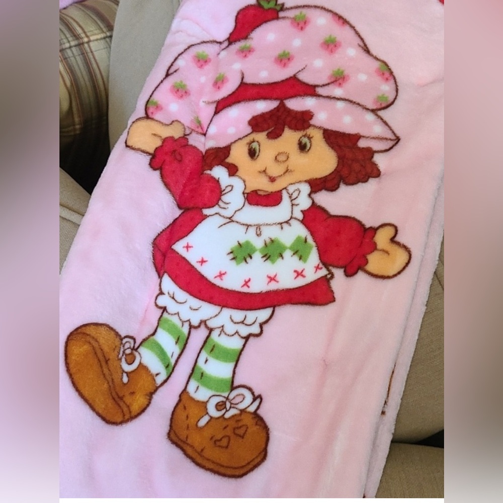 Strawberry Shortcake preschool Blanket 🍓